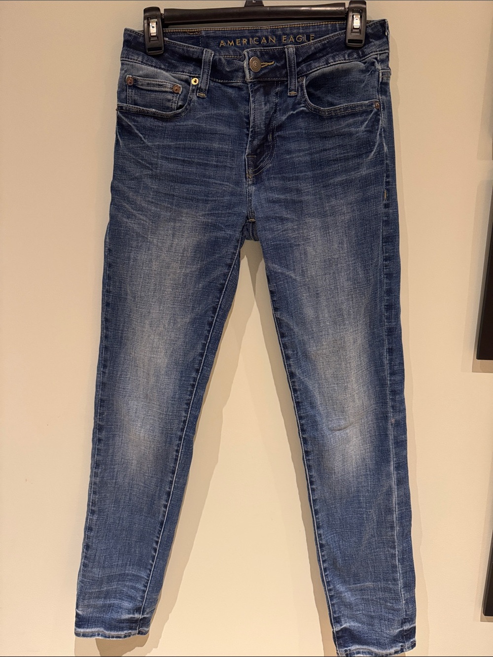 American Eagle Outfitters Skinny Jeans - Blue Wash